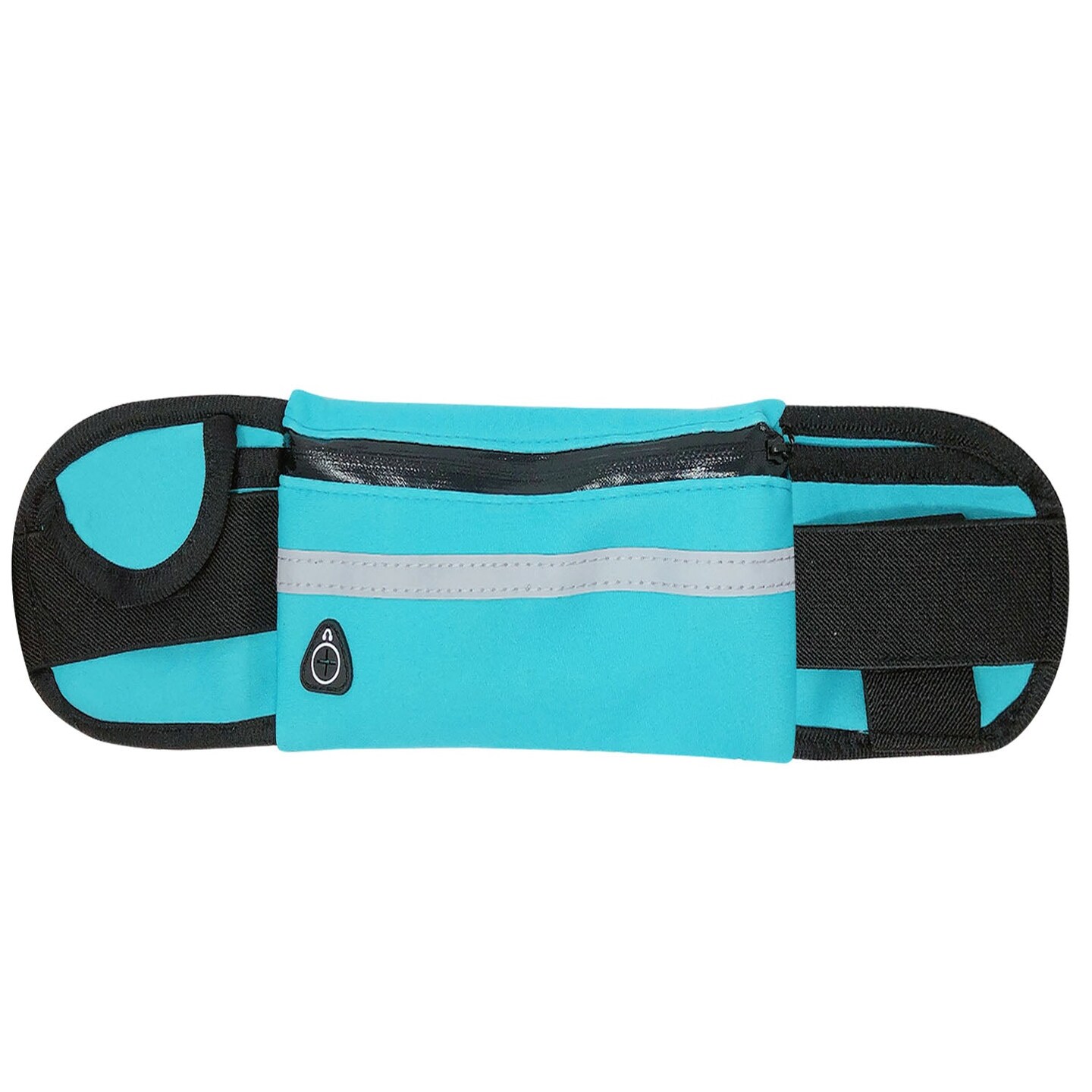 Wrapables Adjustable Neoprene Running Belt, Waterproof Fanny Pack, Workout Pouch for Running Jogging Hiking