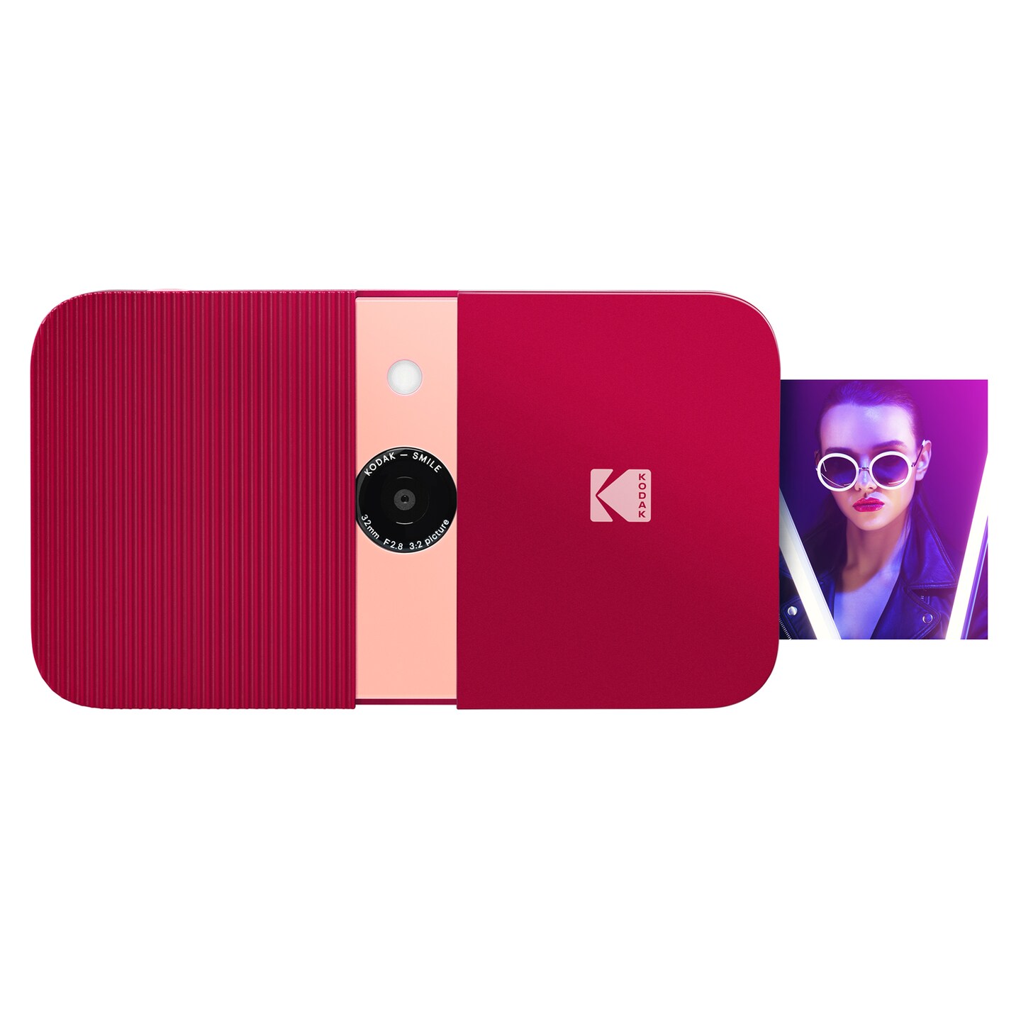 Kodak Smile Digital Instant Print Camera – Slide-Open 10MP Instant Camera & 2x3 Zink Photo Printer