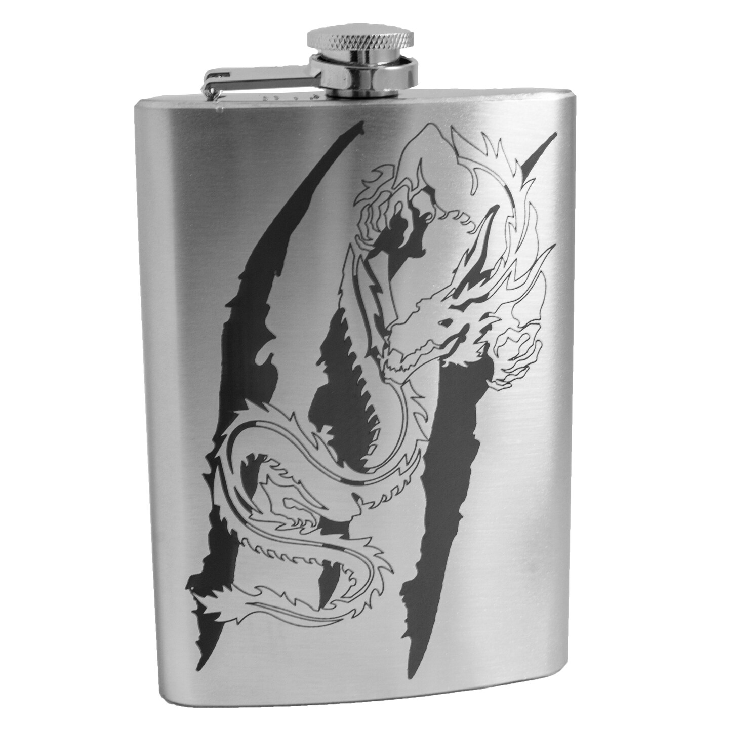 8oz Wizard and Dragon Stainless Steel flask 8oz Wizard and Dragon Stainless Steel flask