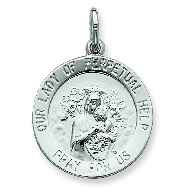 Sterling Silver Our Lady of Perpetual Help Medal | Michaels