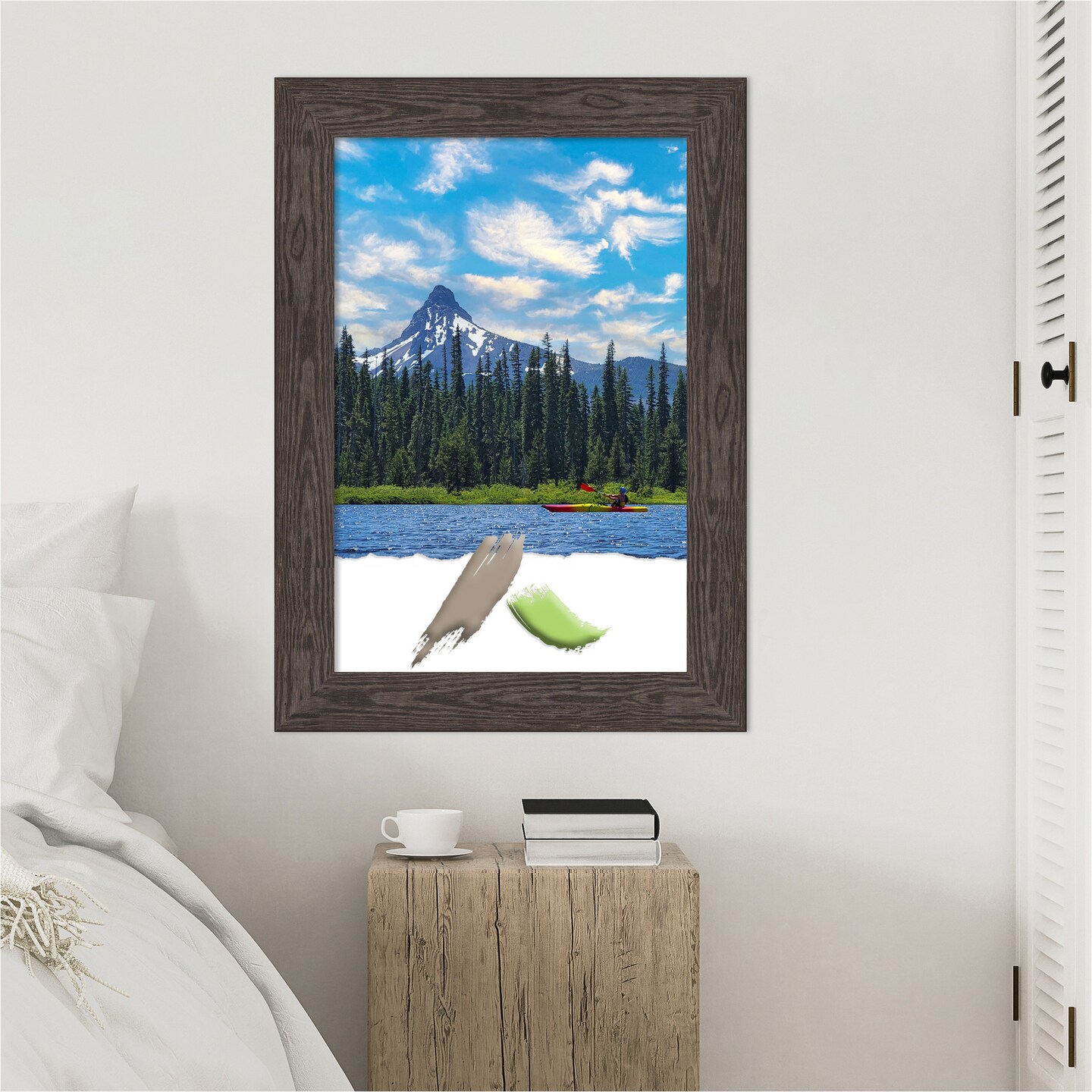 Bridge Wood Picture Frame, Photo Frame, Art Frame