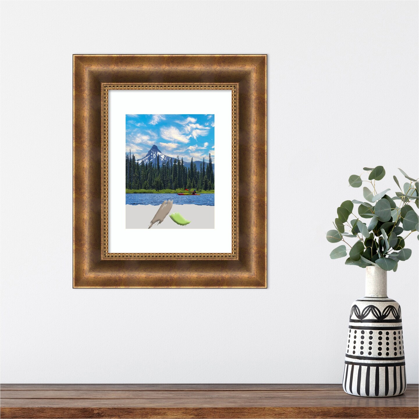 Manhattan Wood Picture Frame, Photo Frame, Art Frame