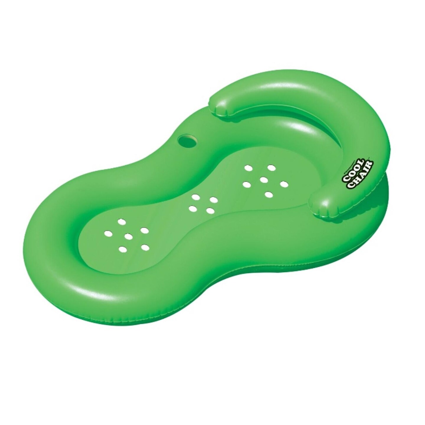 Pool Central Inflatable Cool Chair Swimming Pool Lounger Float - 60.5&#x22; - Green