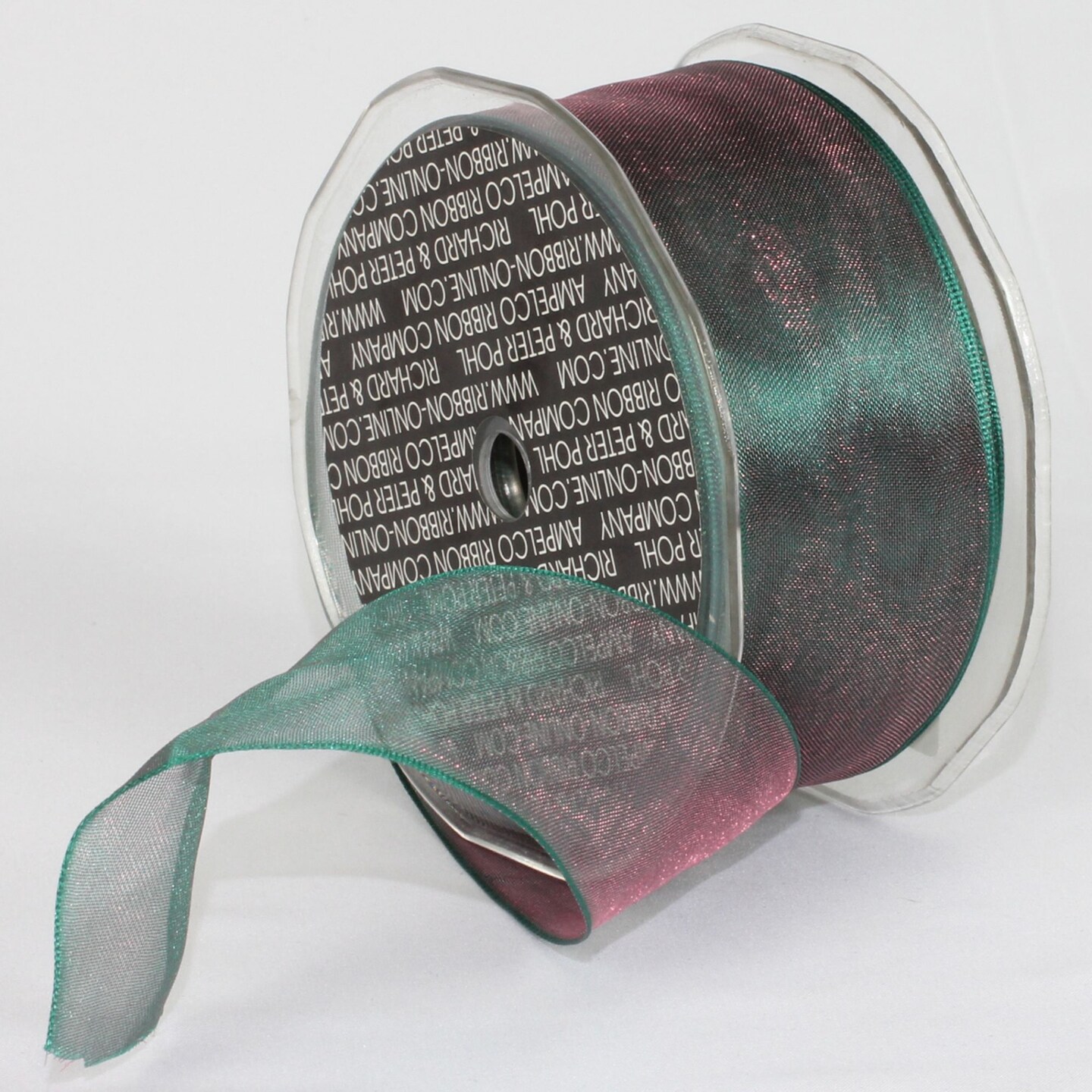 The Ribbon People Green and Pink Wired Craft Ribbon 1.5" x 27 Yards