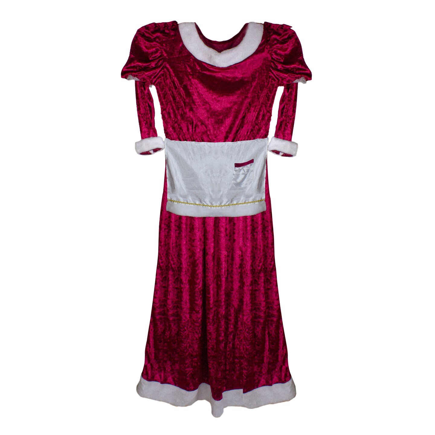 Northlight White and Red Girl's Mrs. Claus Costume Set - 10-14 Years