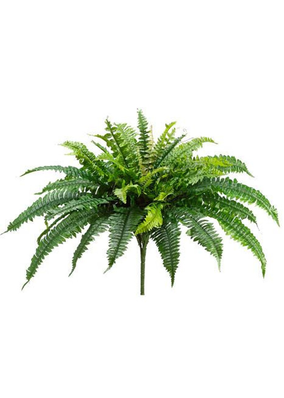 Allstate 23&#x22; Green Boston Fern Artificial Floral Bush