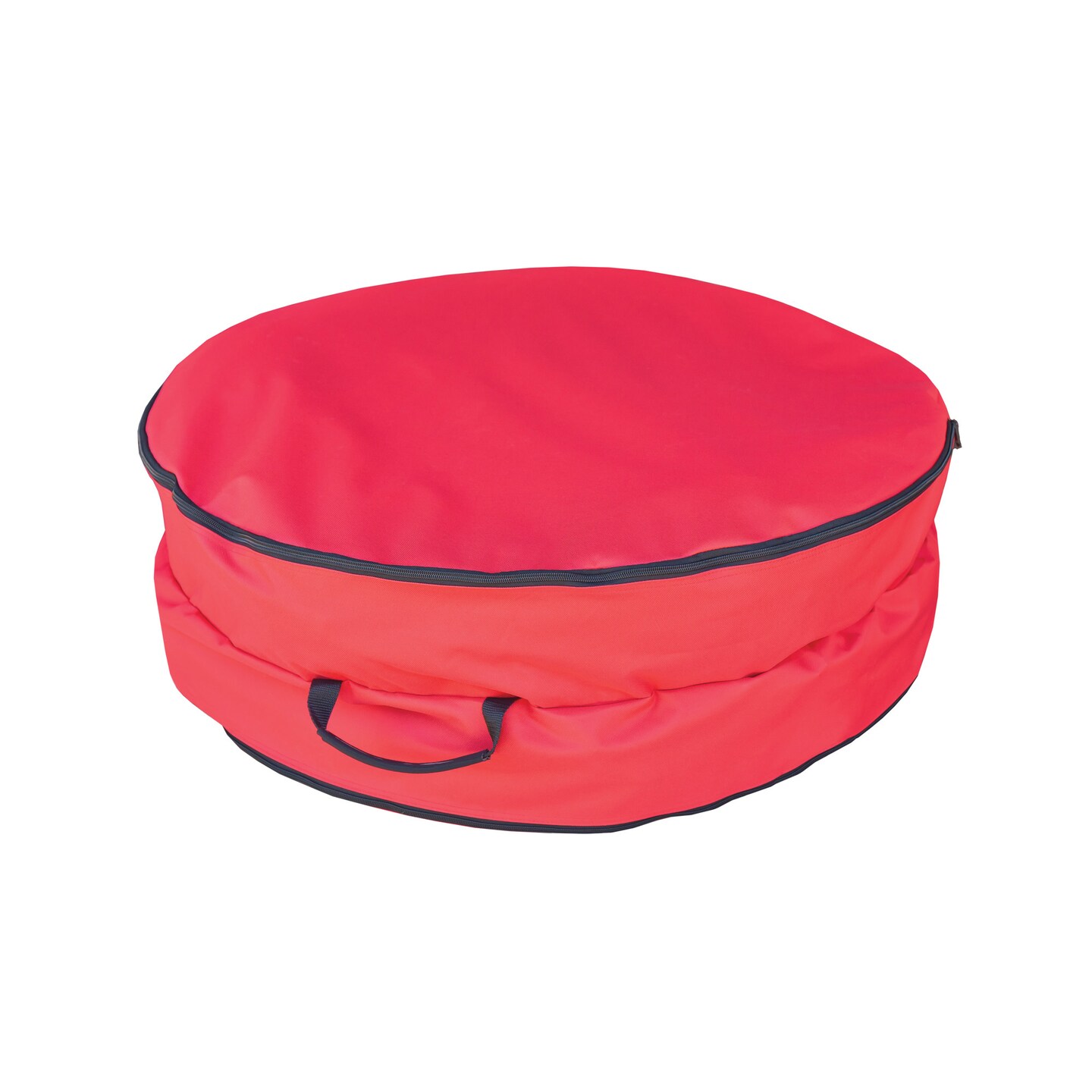 Simple Living 2 in 1 Red Zip Up Christmas Garland and Wreath Storage Bag