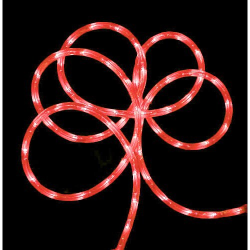 Sienna 12&#x27; Pre-Lit Strawberry Pink Outdoor Christmas Rope Lights