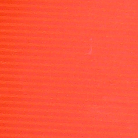 The Ribbon People Orange and Terra Cotta Striped Gift Wrap Crafting Paper 27" x 328'