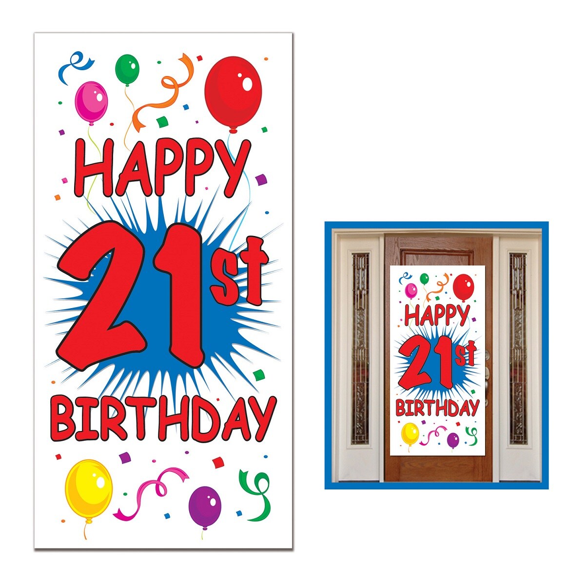 party-central-club-pack-of-12-red-and-blue-happy-21st-birthday-door