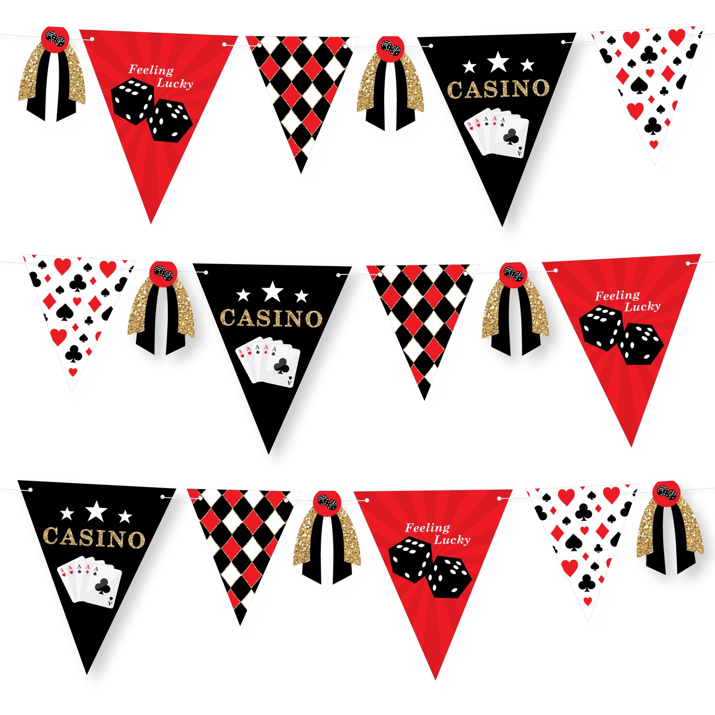 Paper sales pennant garland
