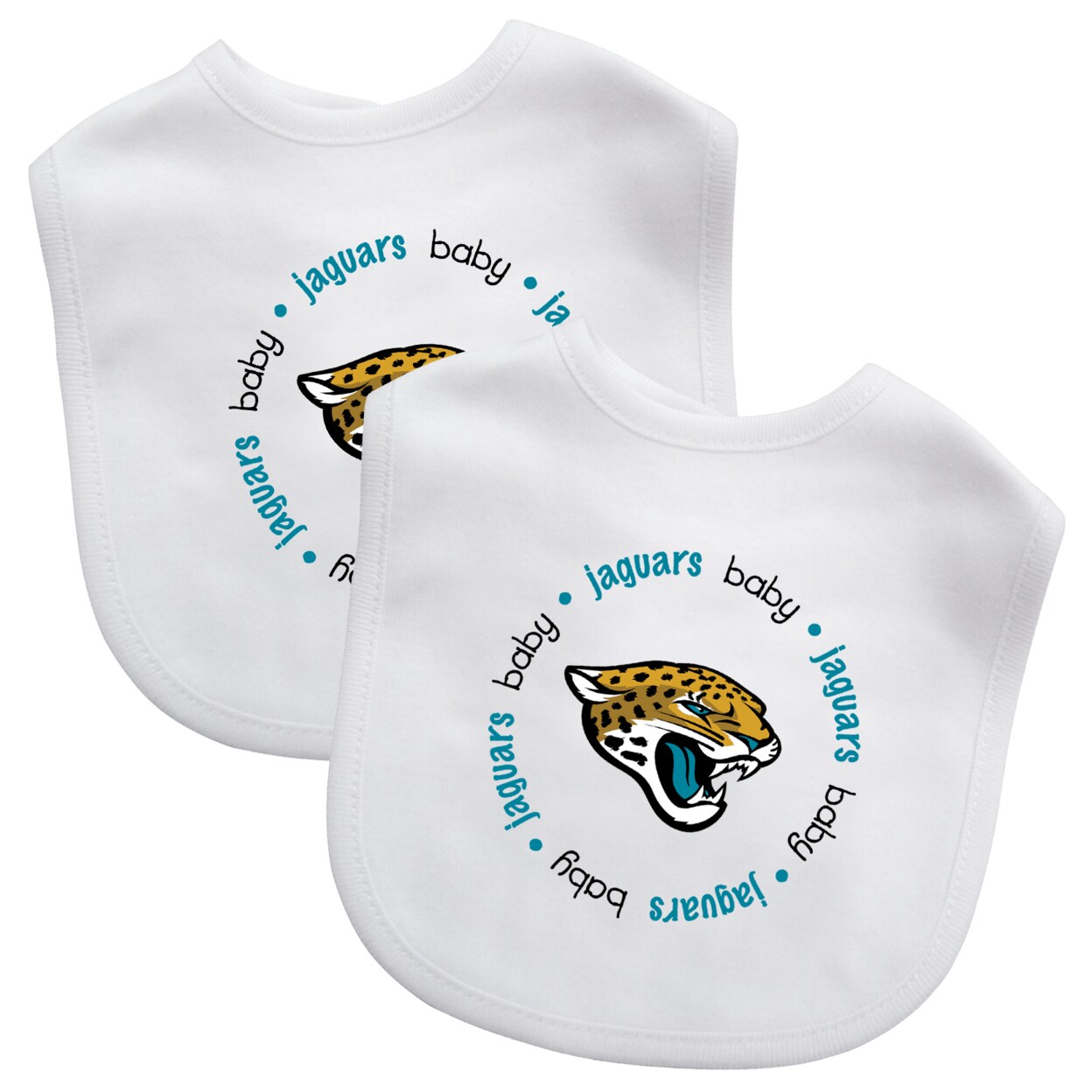 Baby Fanatic Officially Licensed Unisex Baby Bibs 2 Pack - NFL