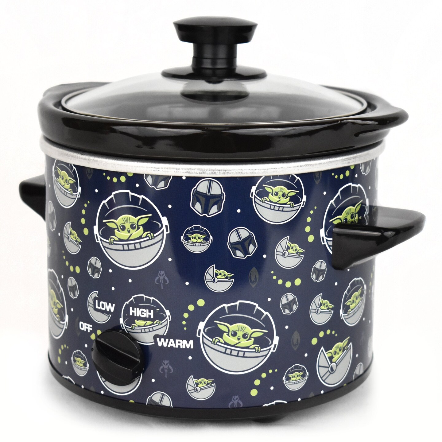 Uncanny Brands Star Wars The Mandalorian 2-Quart Slow Cooker