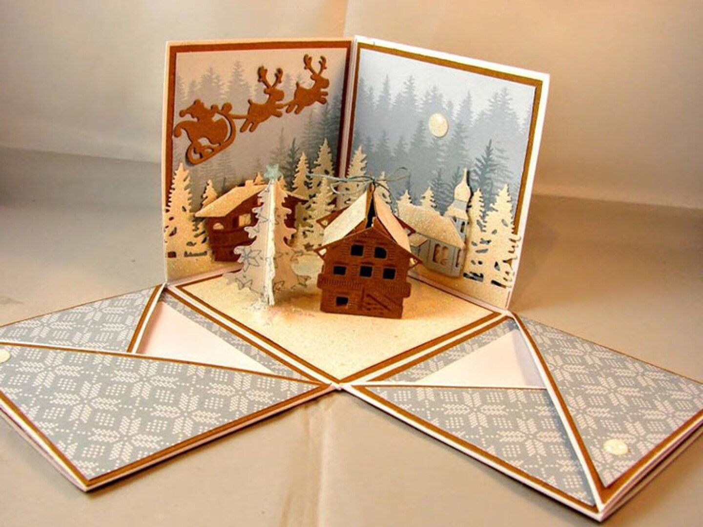 Marianne Design : Collectables Dies &#x26; Stamp Set - Eline&#x27;s Santa