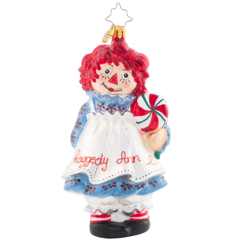 Christopher Radko Christopher Radko Raggedy Sweets Glass Christmas Ornament 1021680
