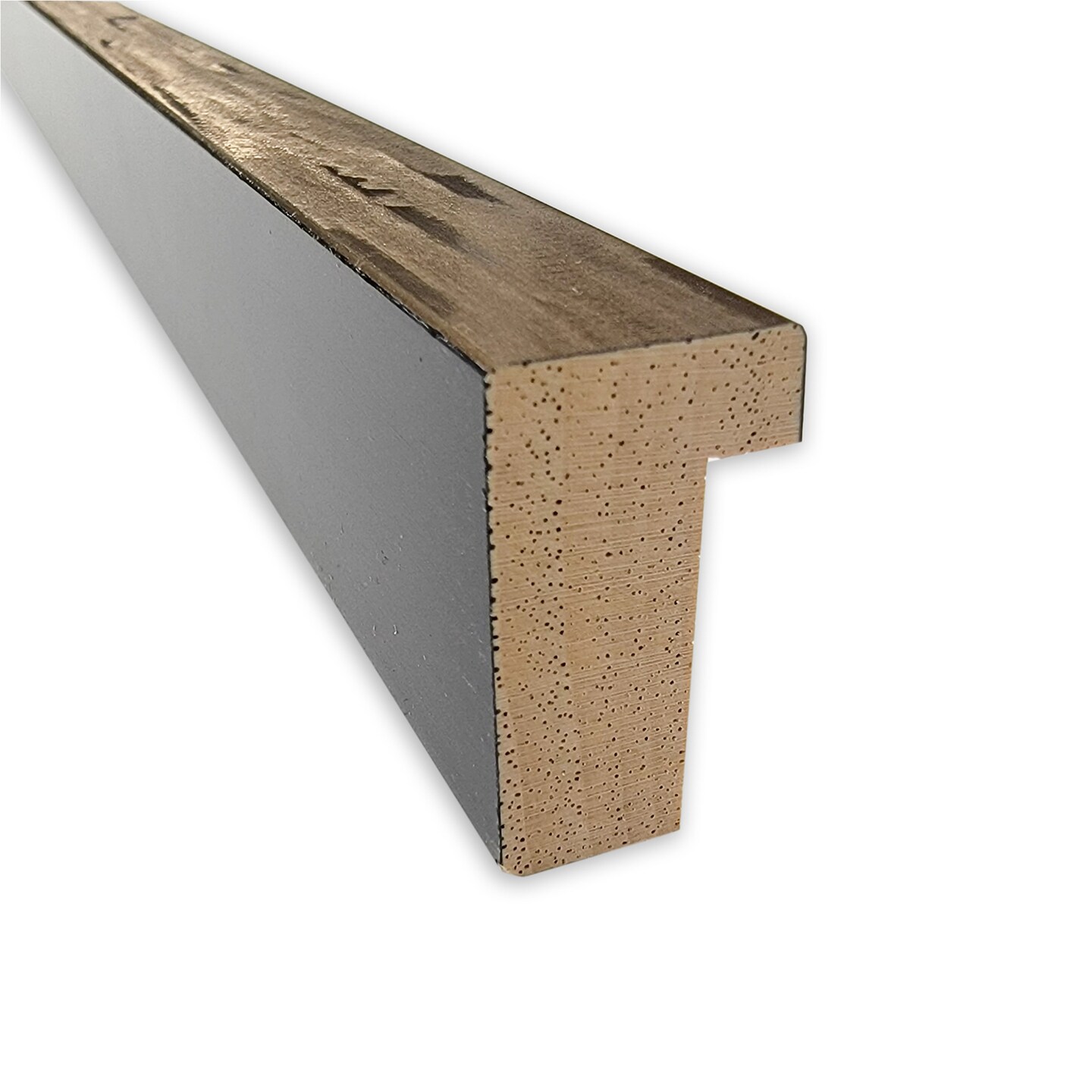 Imprint Wood Framed Corkboard, Natural Cork