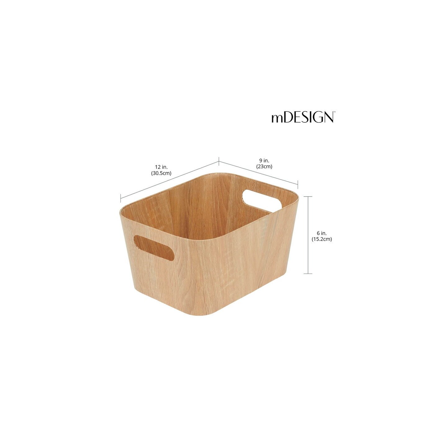 mDesign Food Storage Organizer Bin - Thumbnail 5