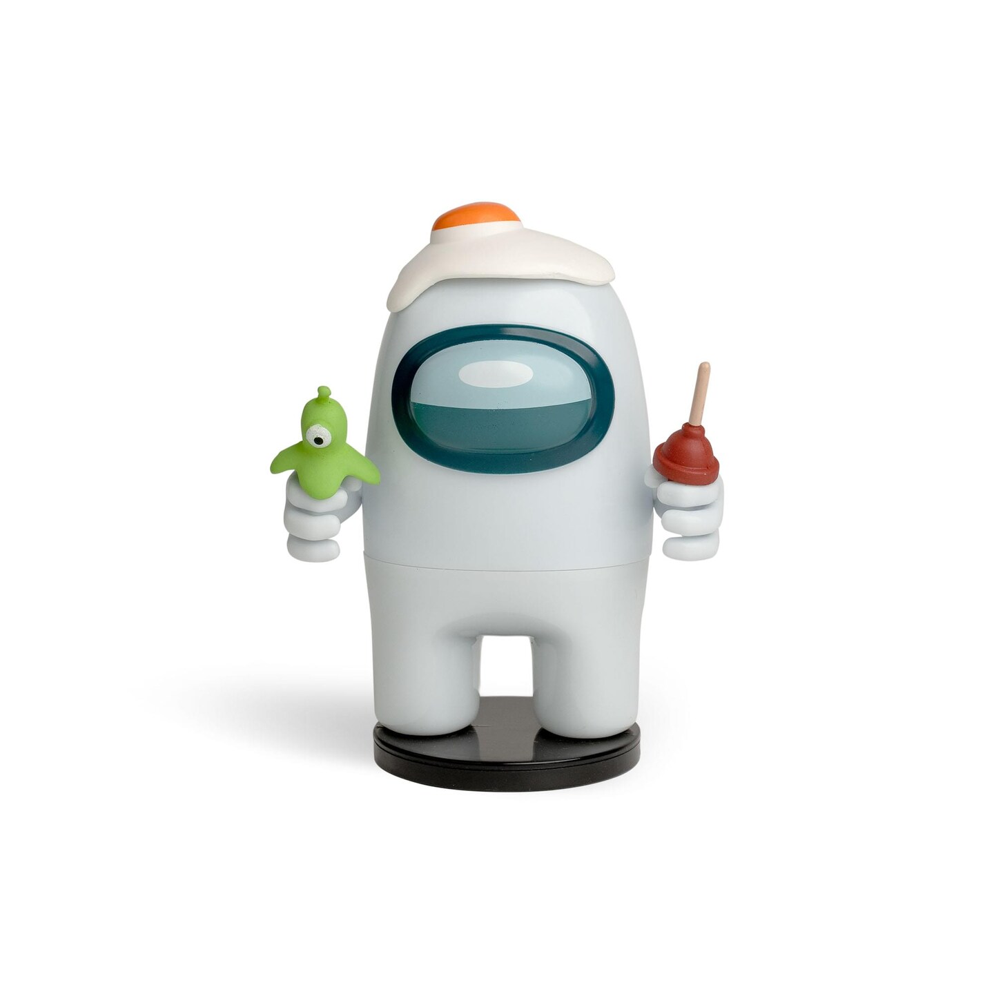 Among Us 4.5 Inch Figure with Stamper | White Crewmate