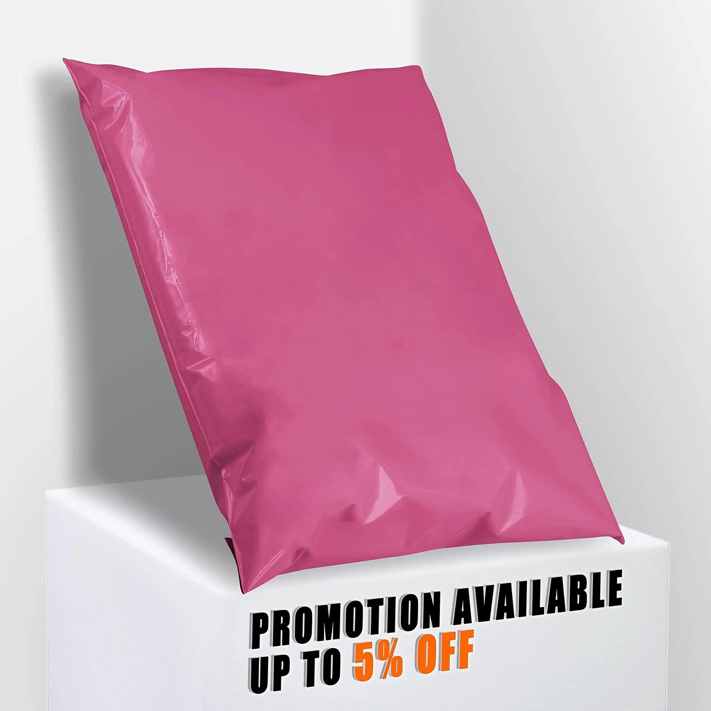 Hot Pink Poly Mailers 6 x 9 Peel and Seal Poly Shipping Bags for Small Business Pack of 100 Waterproof Shipping Envelopes for Clothing 2 Mil Tear Proof Plastic Mailing Bags for Shipping