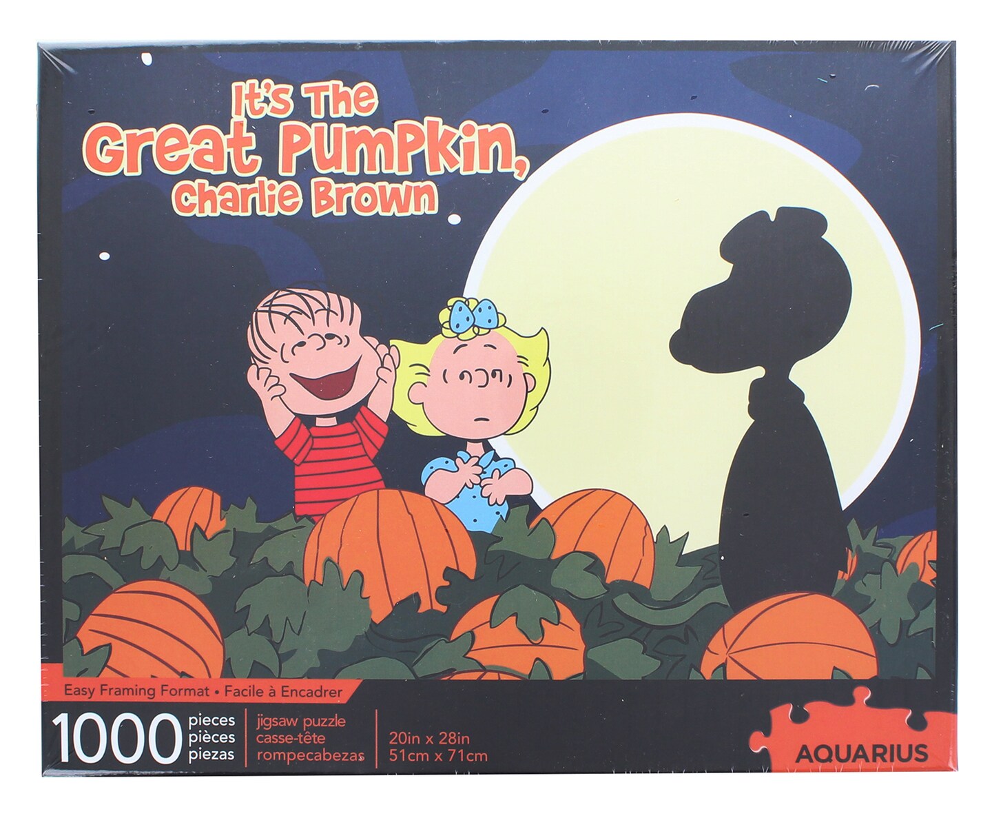 Peanuts It’s the Great Pumpkin Charlie Brown 1000 Piece Jigsaw Puzzle