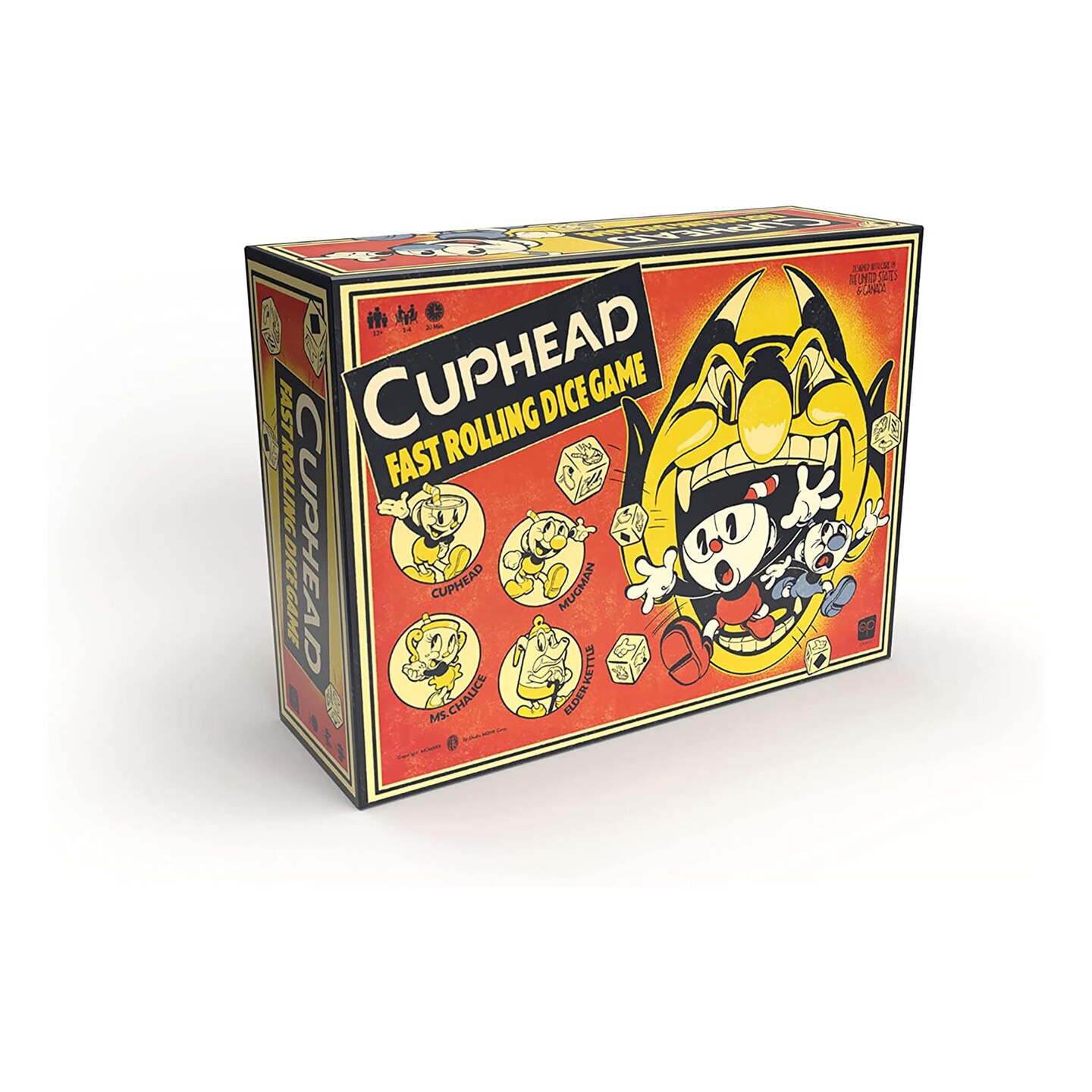 Cuphead Roll and Run Dice Game