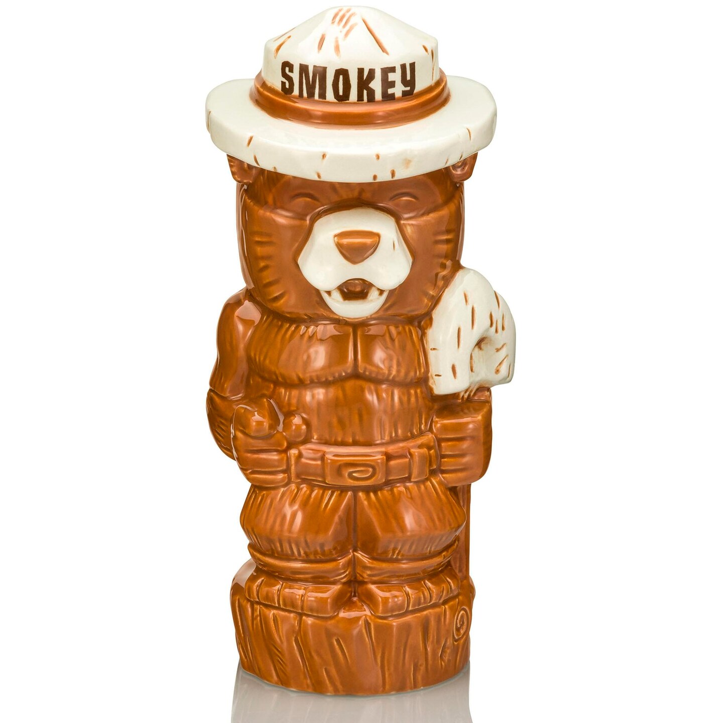 Geeki Tikis Smokey Bear Ceramic Mug | Holds 14 Ounces