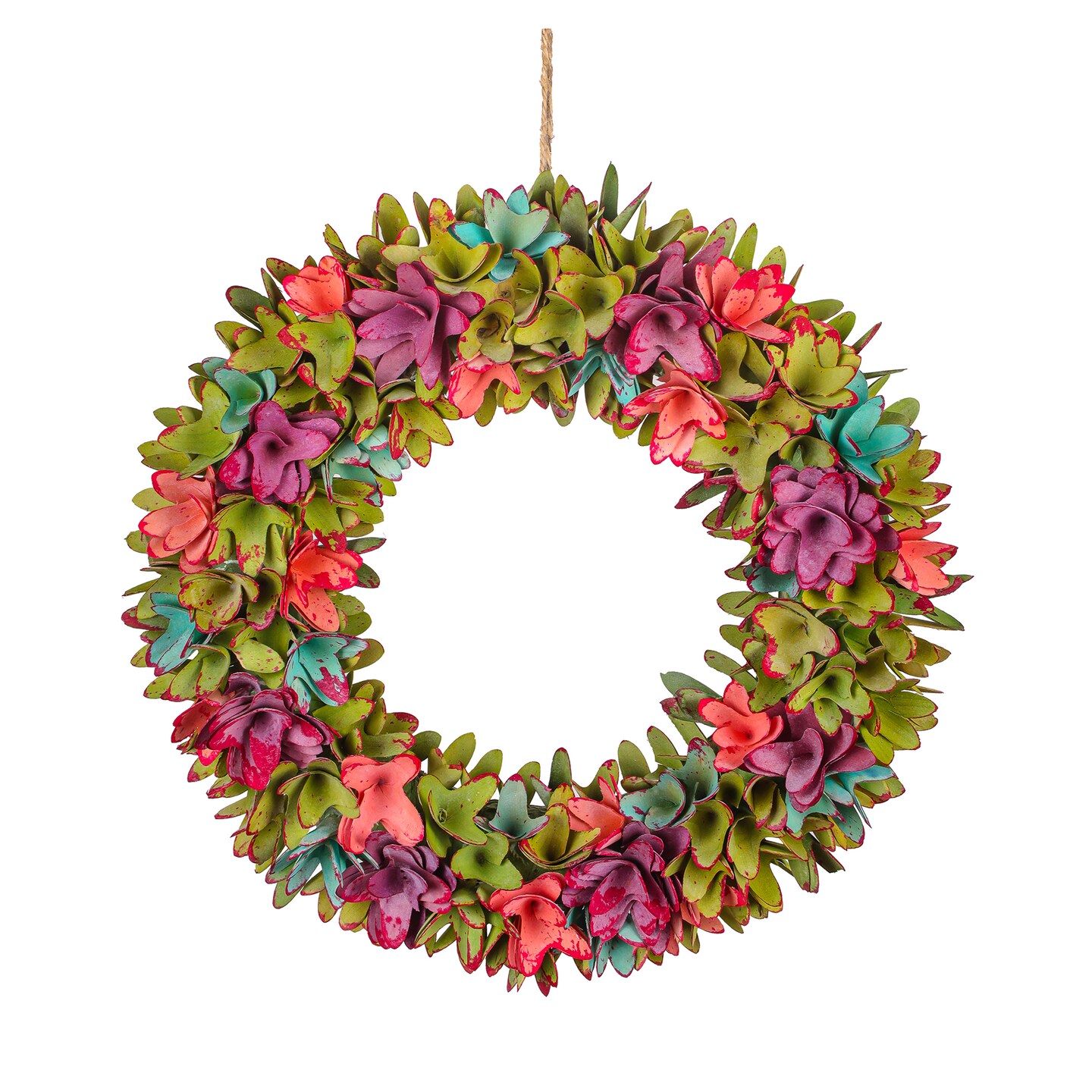 18&#x22; Wood Curl Wreath