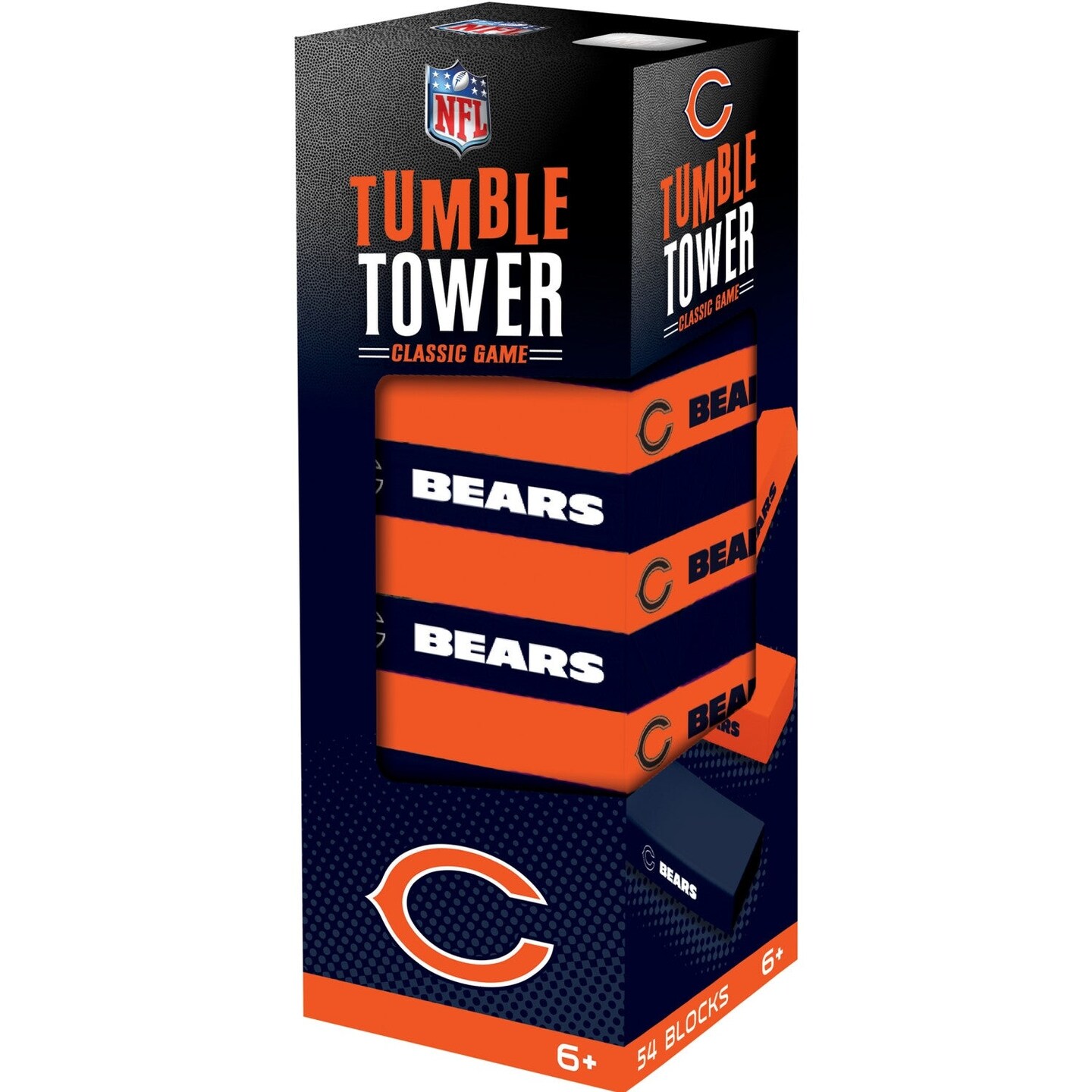 MasterPieces Chicago Bears Tumble Tower