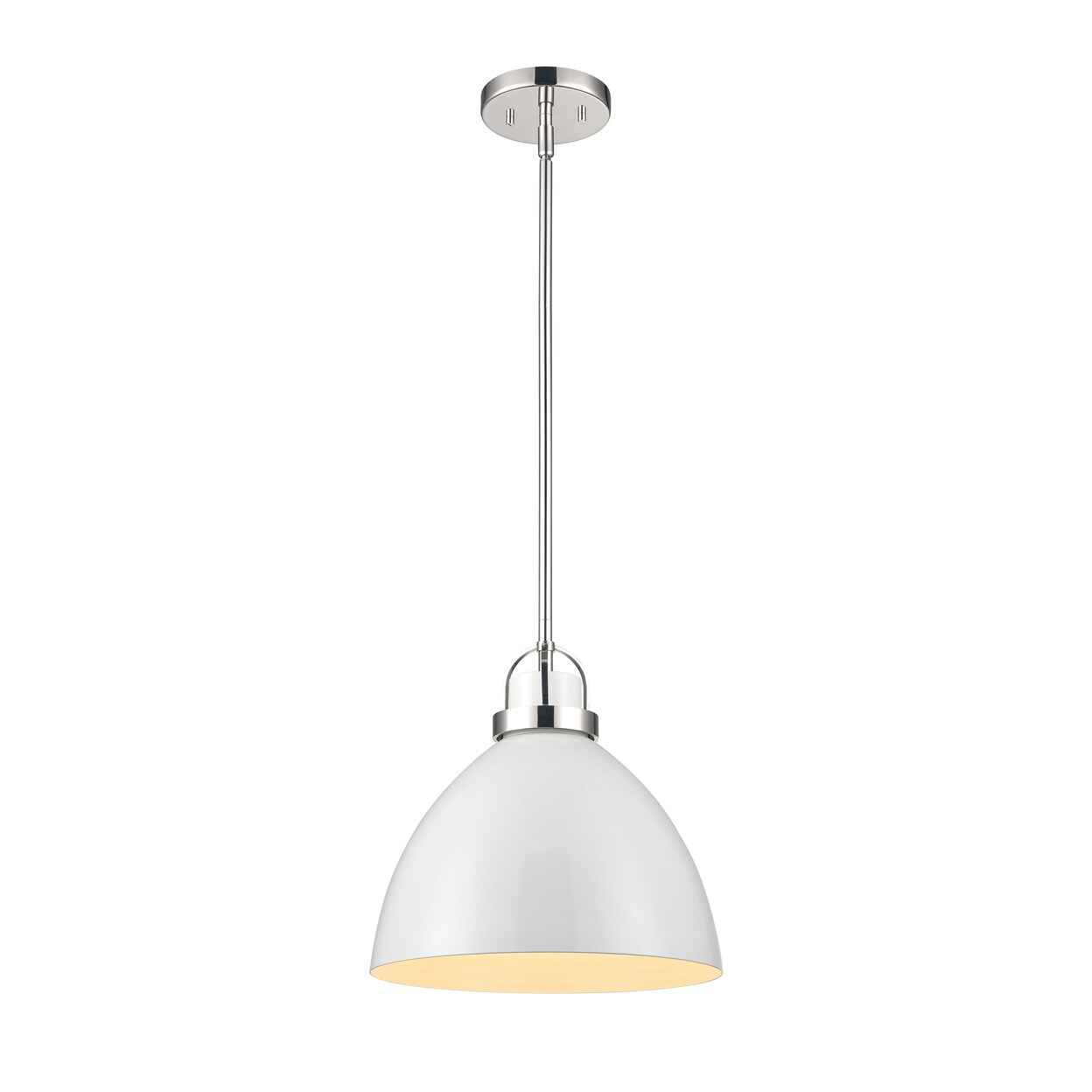 Somerville 12 Wide 1-Light Pendant - Gloss White