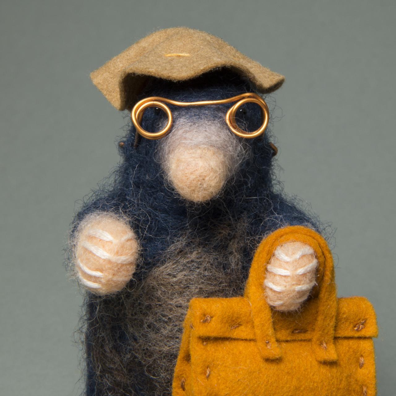 Felting kit &#x22;Small mole&#x22;