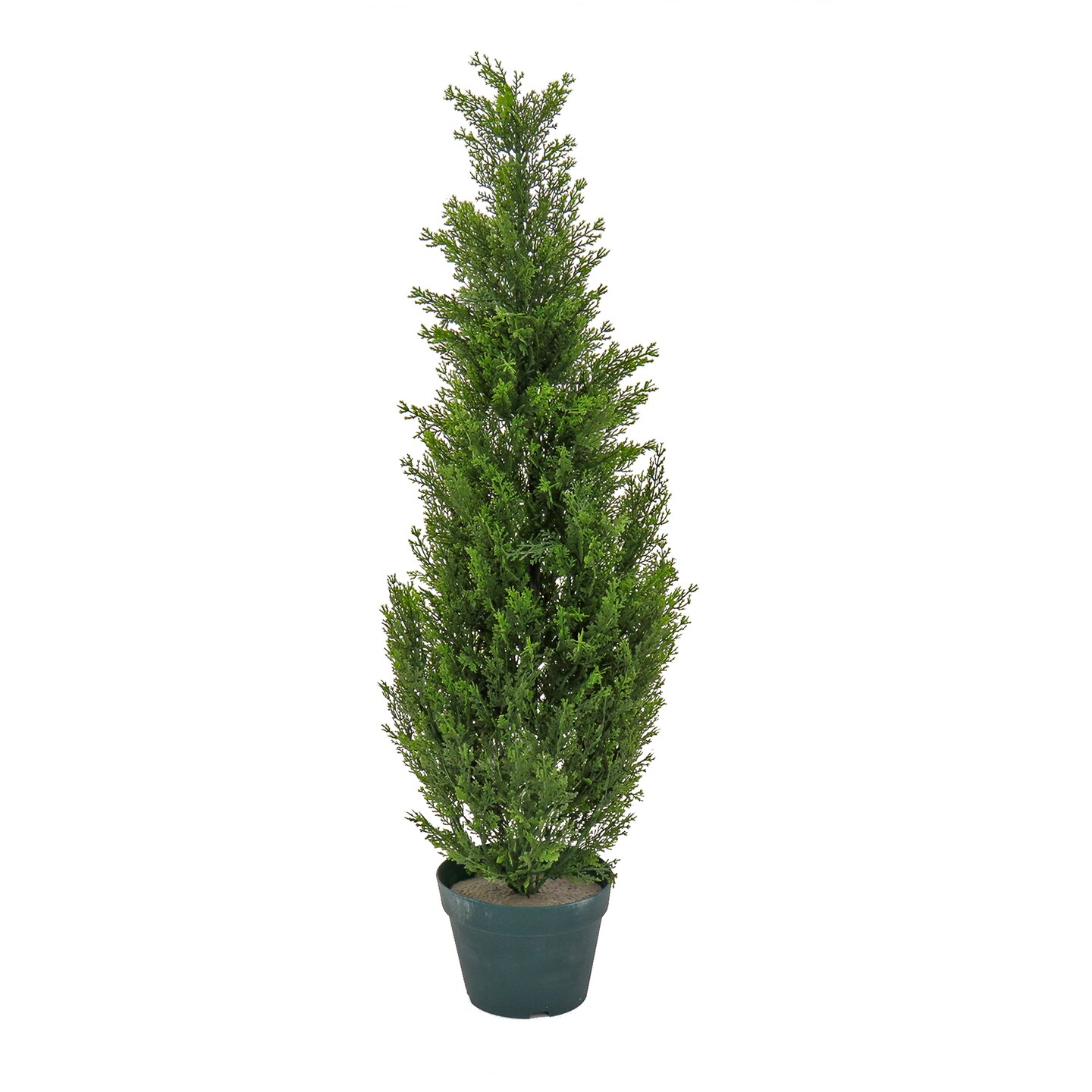 National Tree Company Artificial Mini Tree Decoration, Cedar, Includes Green Pot Base, Spring Collection, 38 Inches