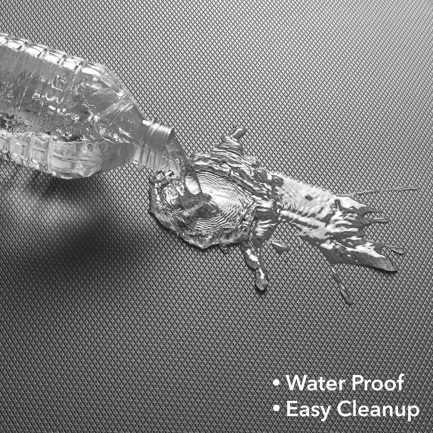 Made Medical 73" x 24" Bedside Non-Slip Fall Mat for Elderly - Fall Prevention Anti-Skid Pad with Beveled Edge Anti-Fatigue Floor Mat, Gray