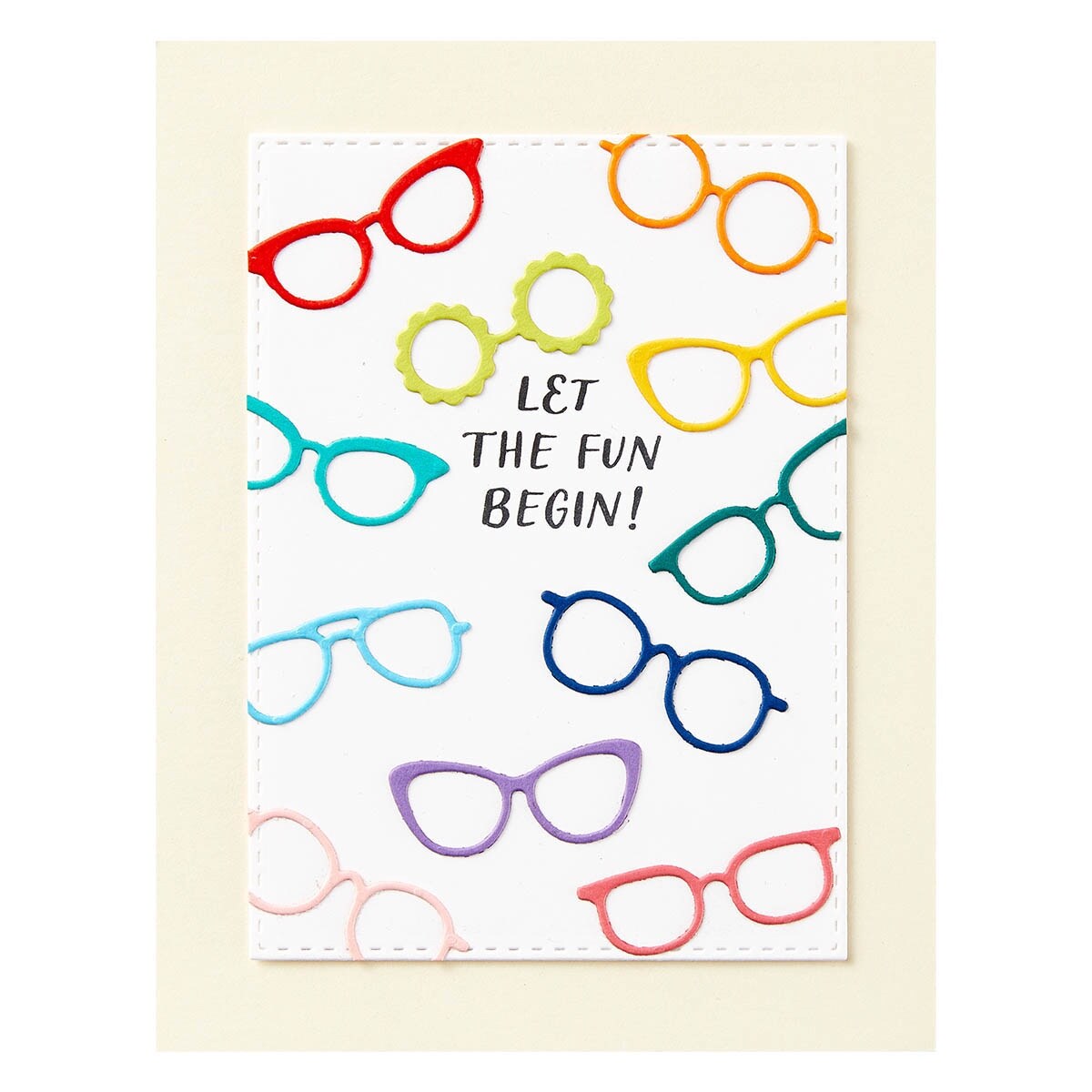 Spellbinders Clear Stamp Set From The Monster Birthday Colle-Monster Birthday Sentiments