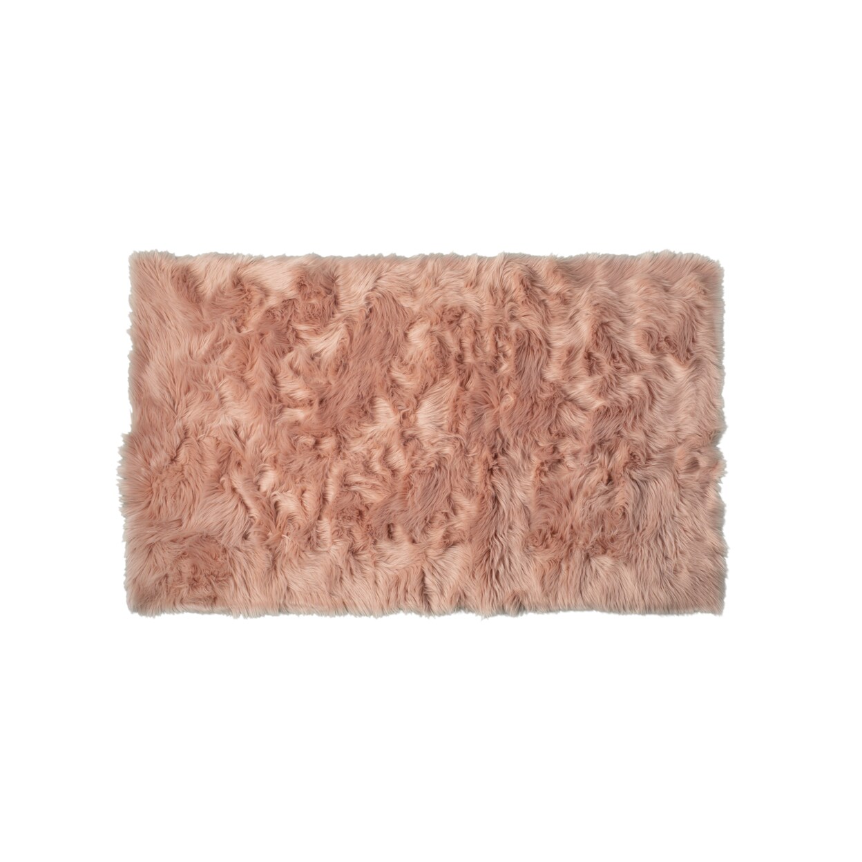 Luxe Hudson Faux Sheepskin Trio Rug 3X5 Natural Soft Area Rug