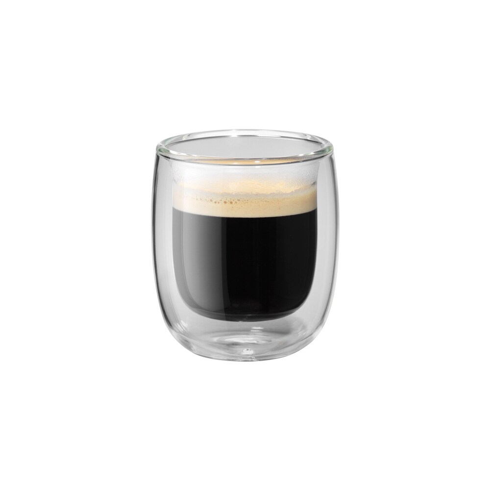 ZWILLING Sorrento 2-pc Double-Wall Glass Espresso Cup Set