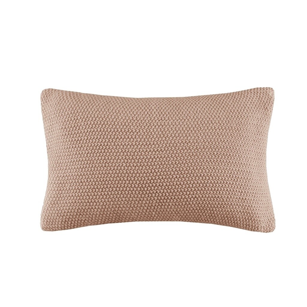 Gracie Mills Lessie Ultra-Soft Knit Oblong Pillow Cover - Grace-6479