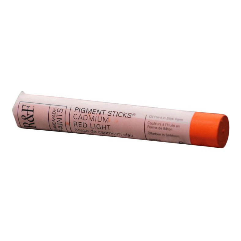 R&F Pigment Sticks, 38ml, Cadmium Orange by R&F Pigment Sticks R\u0026F Pigment Stick - Cadmium Green Pale, 38 ml stick R\u0026F Pigment