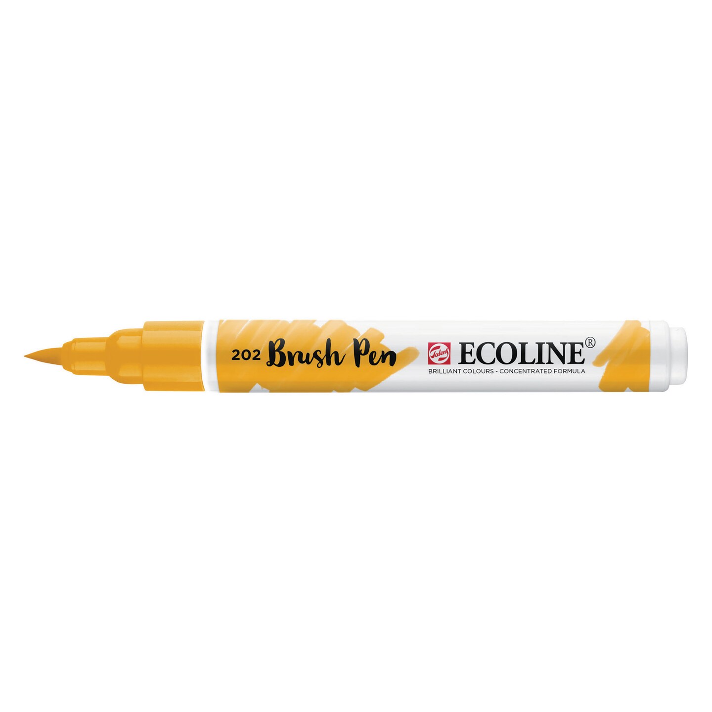 Ecoline Liquid Watercolour Brush Pen, Deep Yellow