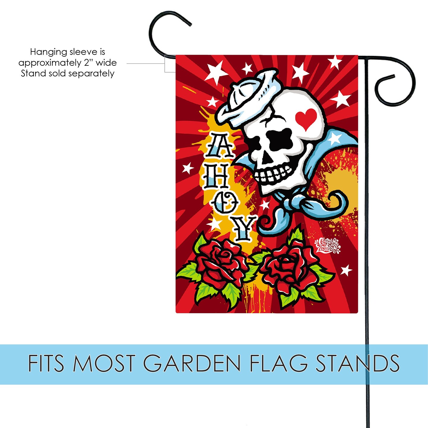 Sailor Skull Decorative Skull Flag