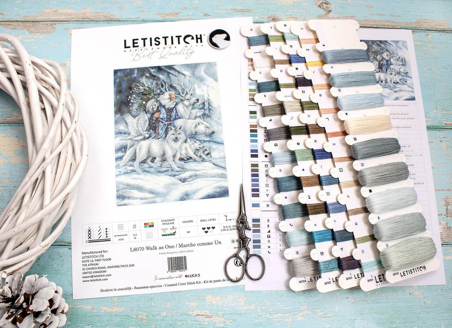 Walk as One L8070 Counted Cross Stitch Kit