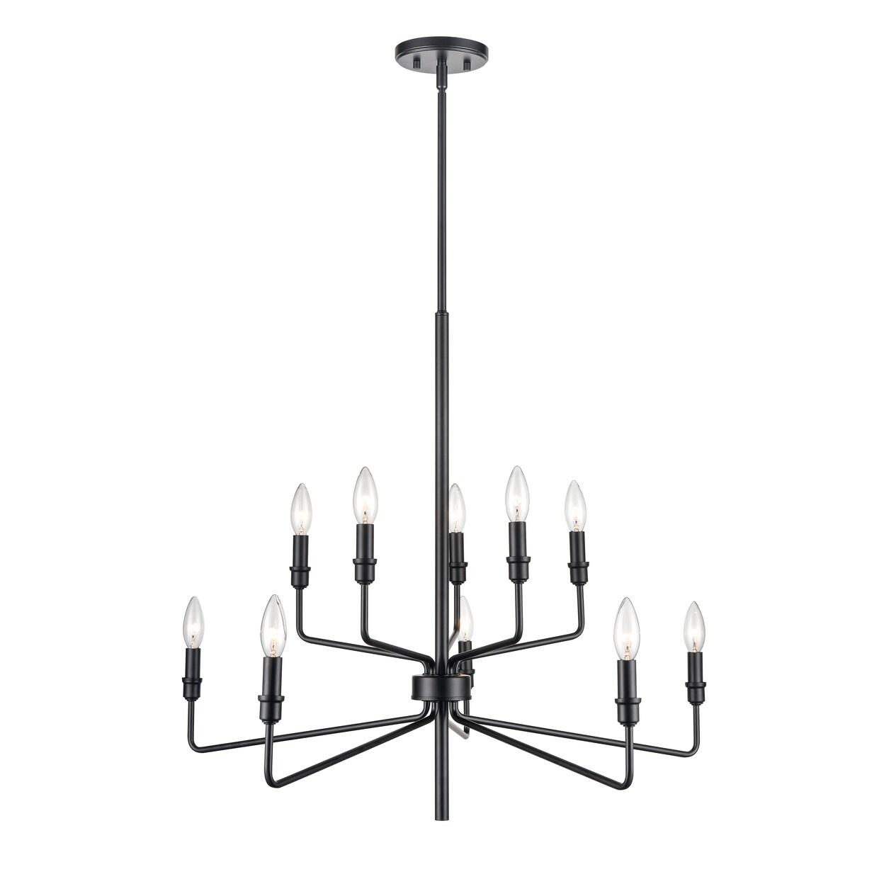 Saginaw 34 Wide 10-Light Chandelier