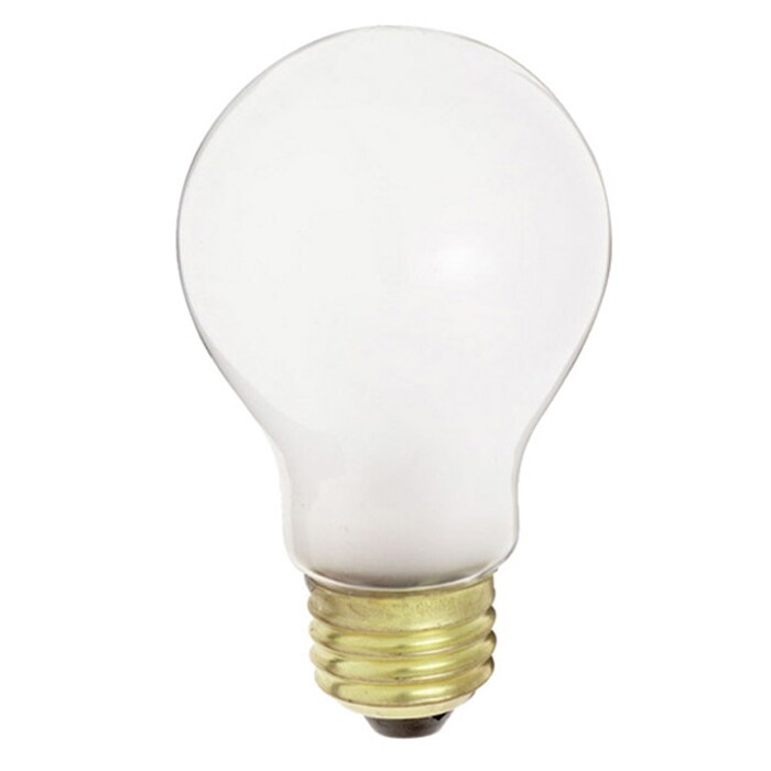 Satco S5013 100W 12V A21 Frosted E26 Base Incandescent - 6 light bulbs