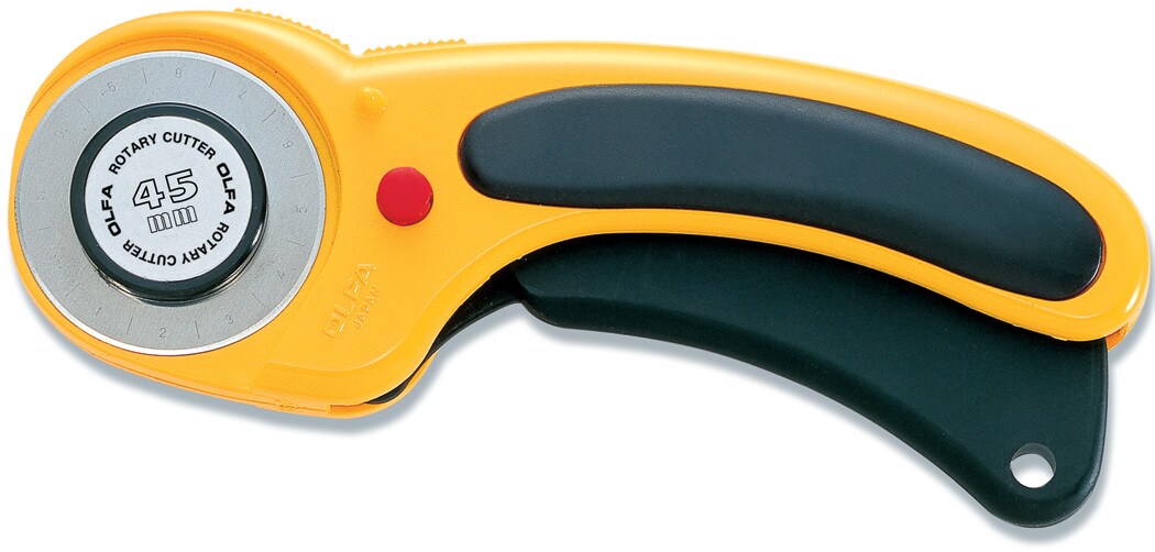 Olfa Deluxe Ergonomic Rotary Cutter, 45mm Wheel