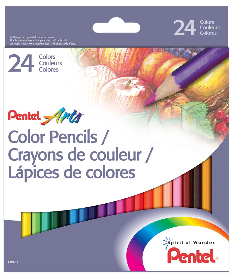 Pentel Colored Pencil Set, 24Colors Michaels