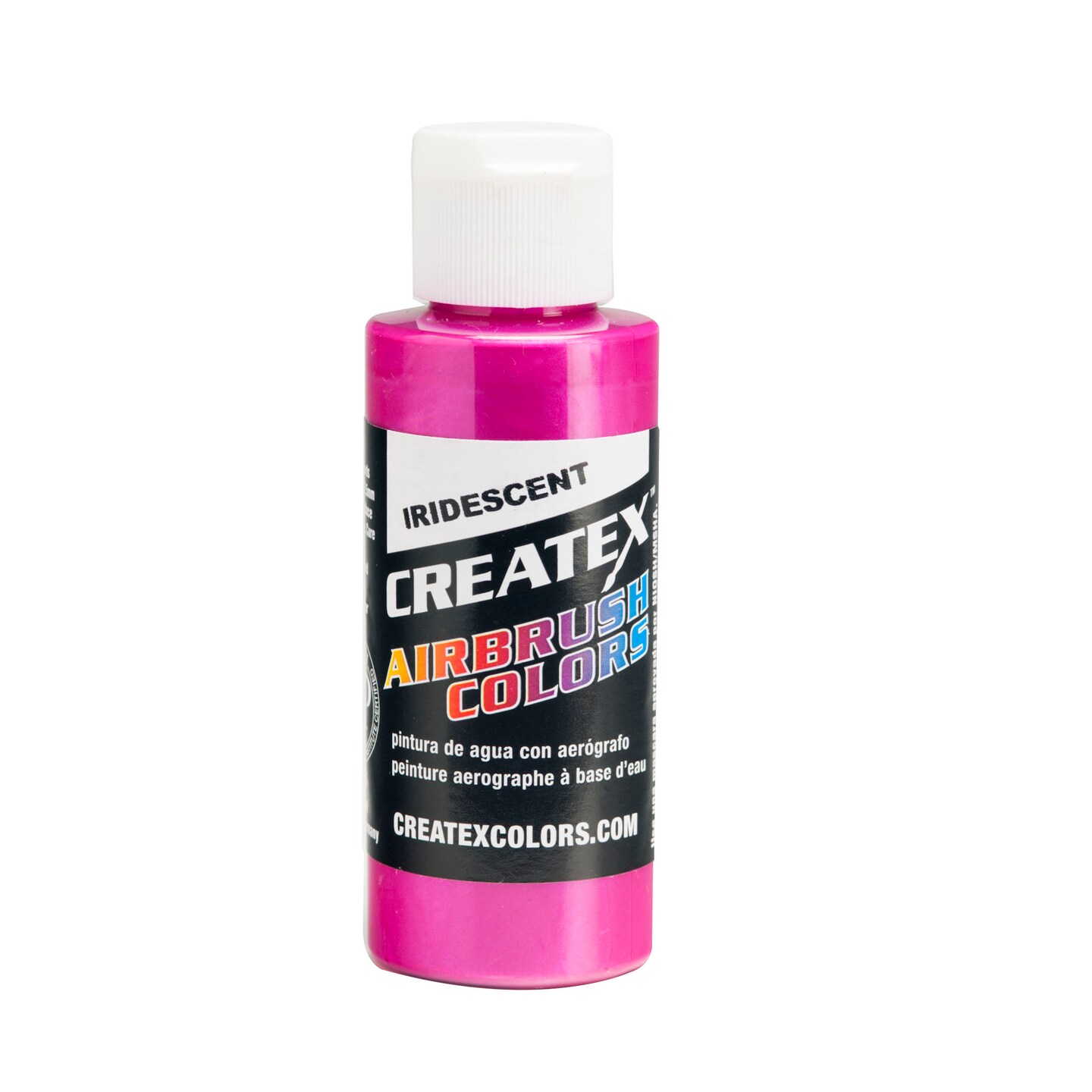 Createx Airbrush Color, Iridescent, 2 oz., Fuchsia