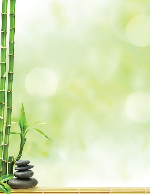 Great Papers! Serenity and Bamboo Stationery Letterhead, Invitations, Announcements and Personal Messages, Printer Friendly, 8.5"x11", 50 Pack