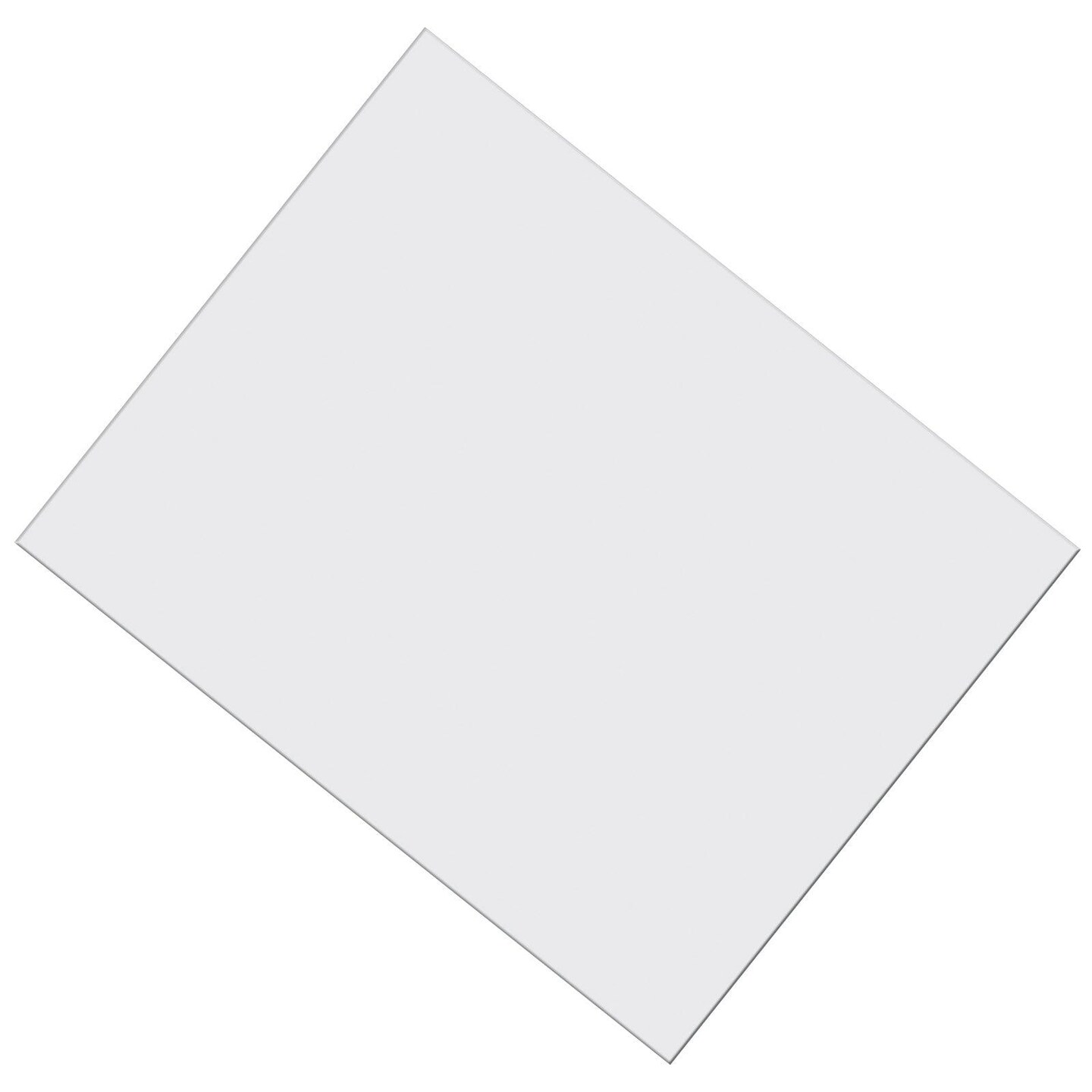 Premium Poster Board, White, 22&#x22; x 28&#x22;, 25 Sheets