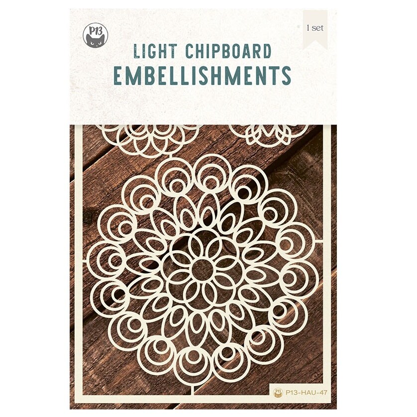 Hello Autumn Light Chipboard Embellishments 4&#x22;X6&#x22; 3/Pkg-