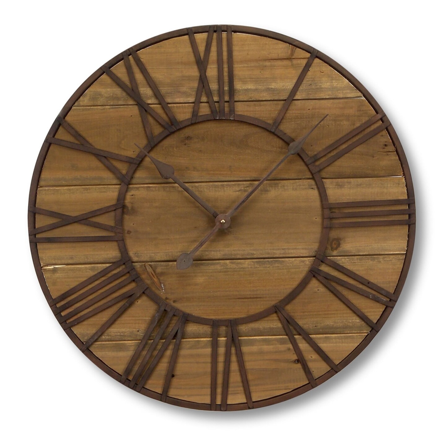 Melrose 23.75&#x22; Roman Numerals Round Wall Clock