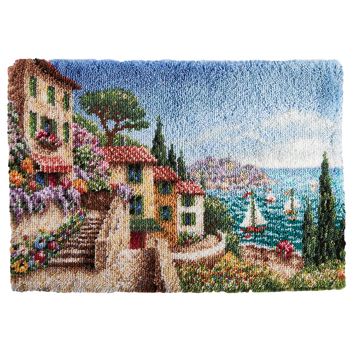 Herrschners  Mediterranean View Latch Hook Kit